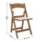 Flash Furniture HERCULES Commercial Chestnut Indoor/Outdoor Lightweight Wood Look Resin Folding Event Chair, 2PK 2-L-1-WG-RESIN-CHSNT-GG - alternate 3